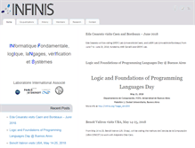 Tablet Screenshot of infinis.org